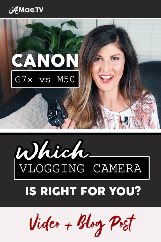 The Canon G7x mark ii and the Canon M50 are in competition for the coveted title of BEST vlogging camera. They are both excellent cameras for travel vlogging, family vlogging, or making YouTube videos in general.