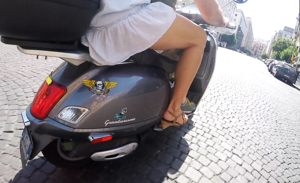 Scooter in Naples