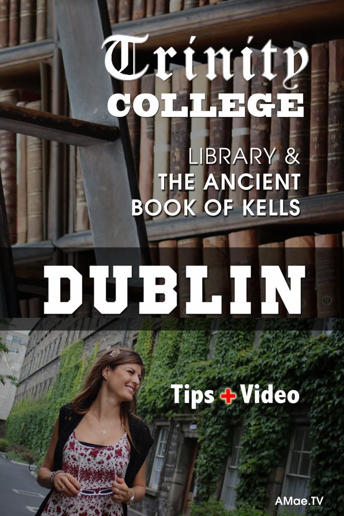 A quick video tour of the Trinity College Library to see the ancient Book Of Kells in Dublin. 