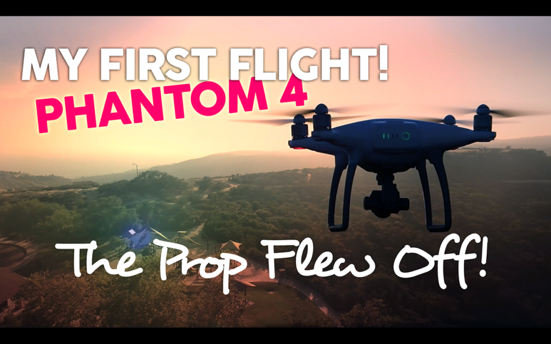 DJI Phantom 4 First Flight + Active Track!
