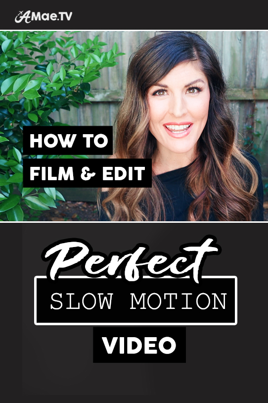 How To Film and Edit Perfect Slow Motion