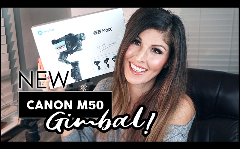 NEW Canon M50 GIMBAL! FeiyuTech G6 MAX Footage & Review