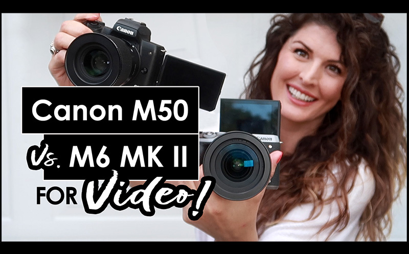 Canon M50 vs Canon M6 II - Vlogging Comparison AMaeTV