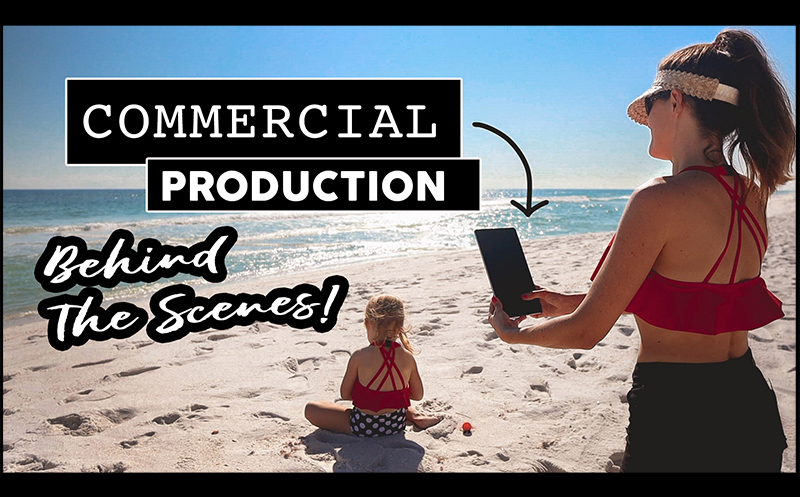 We Made A Tablet Commercial! A Chat About Our Family Commercial Video Production