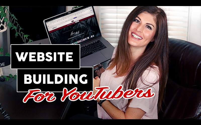 How To PLAN and BUILD A Website As A YouTuber [Or Content Creator]